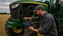Manutenzione predittiva sui trattori con sensori IoT e AI