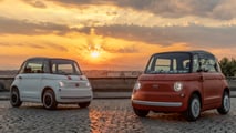 Fiat Topolino com acabamentos esportivo e retrô