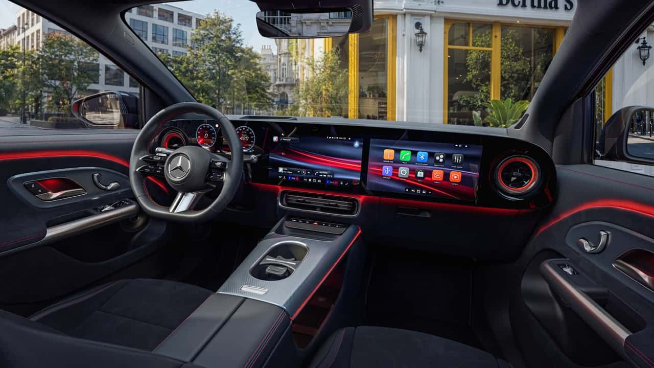 Neue Mercedes GLA, Innenraum und Kofferraum