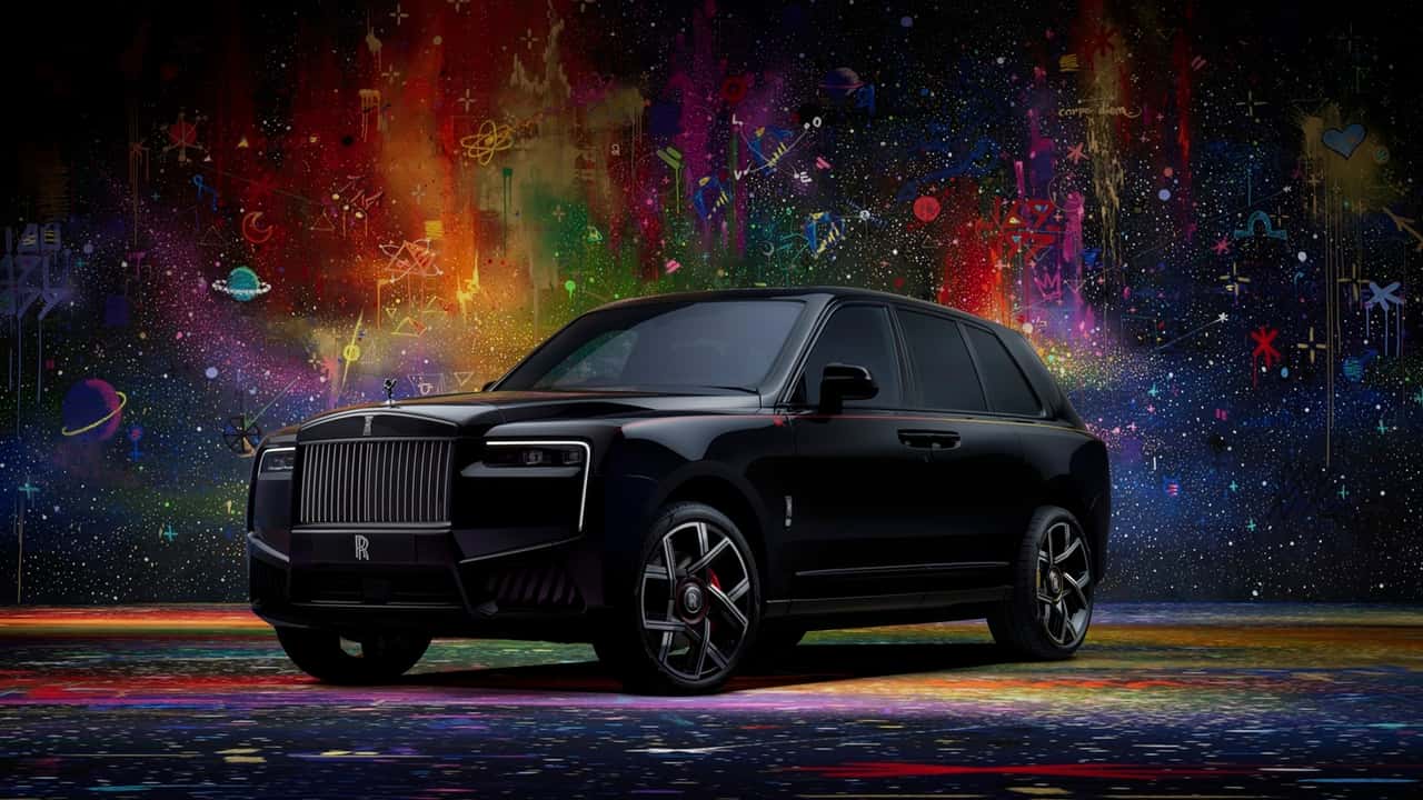 Cyril Kongo İmzalı Rolls-Royce Black Badge Cullinan
