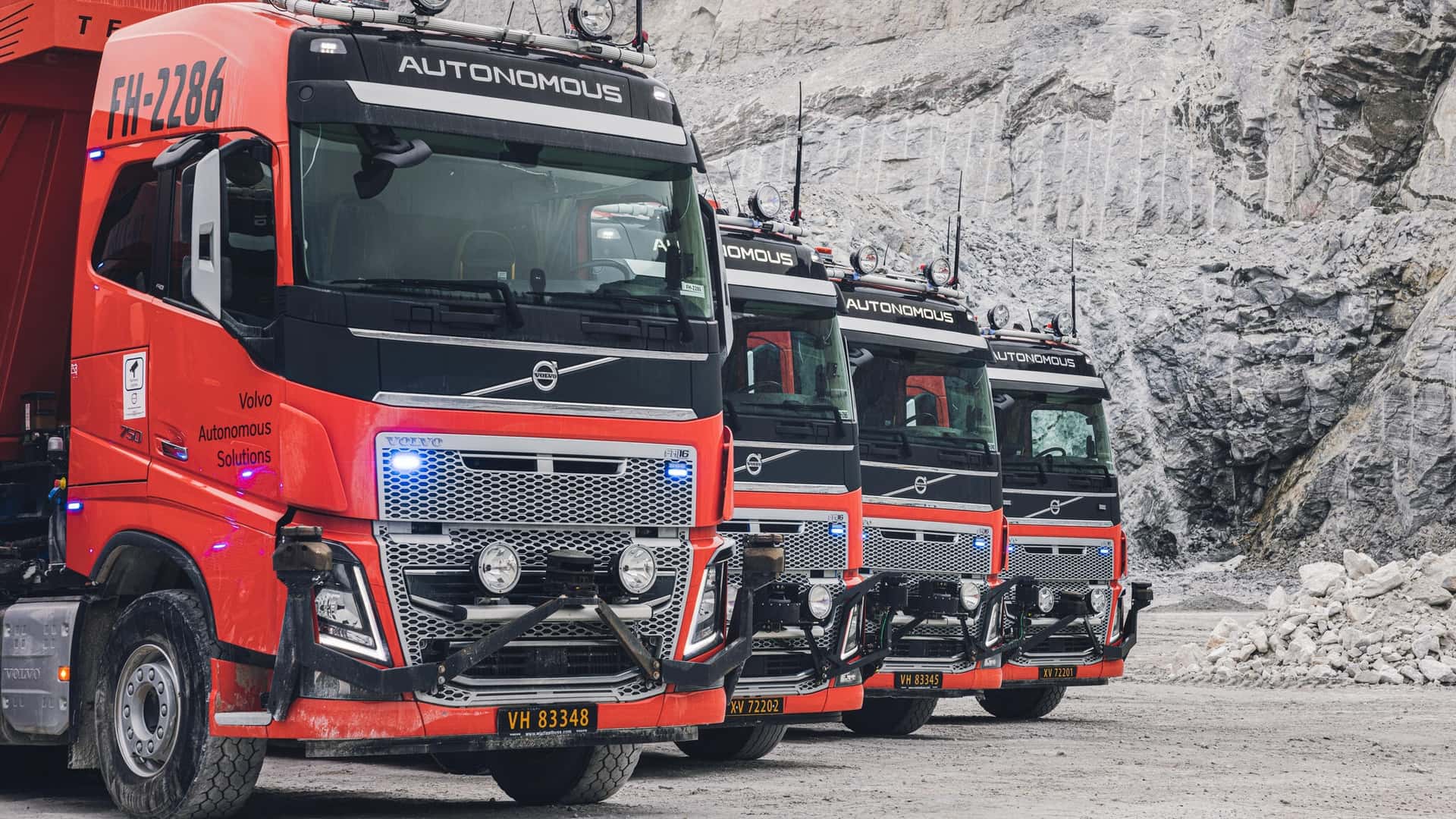 Volvo Trucks: más de 1 millón de toneladas transportadas de forma autónoma