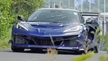 2026 Chevrolet C8 Corvette Zora spy shots undisguised exterior 1