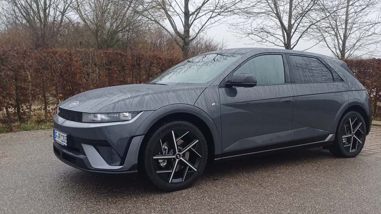 Der getestete Hyundai Ioniq 5 mit Facelift