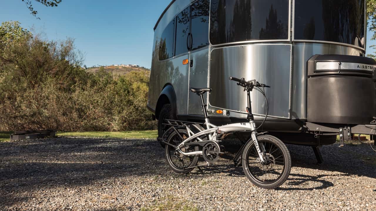 New Tern x Airstream E-Bikes Will Go Perfectly With Your Camping Setup
