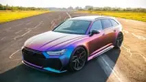 Audi RS 6 Avant Spectrum sur Barracuda Razzer