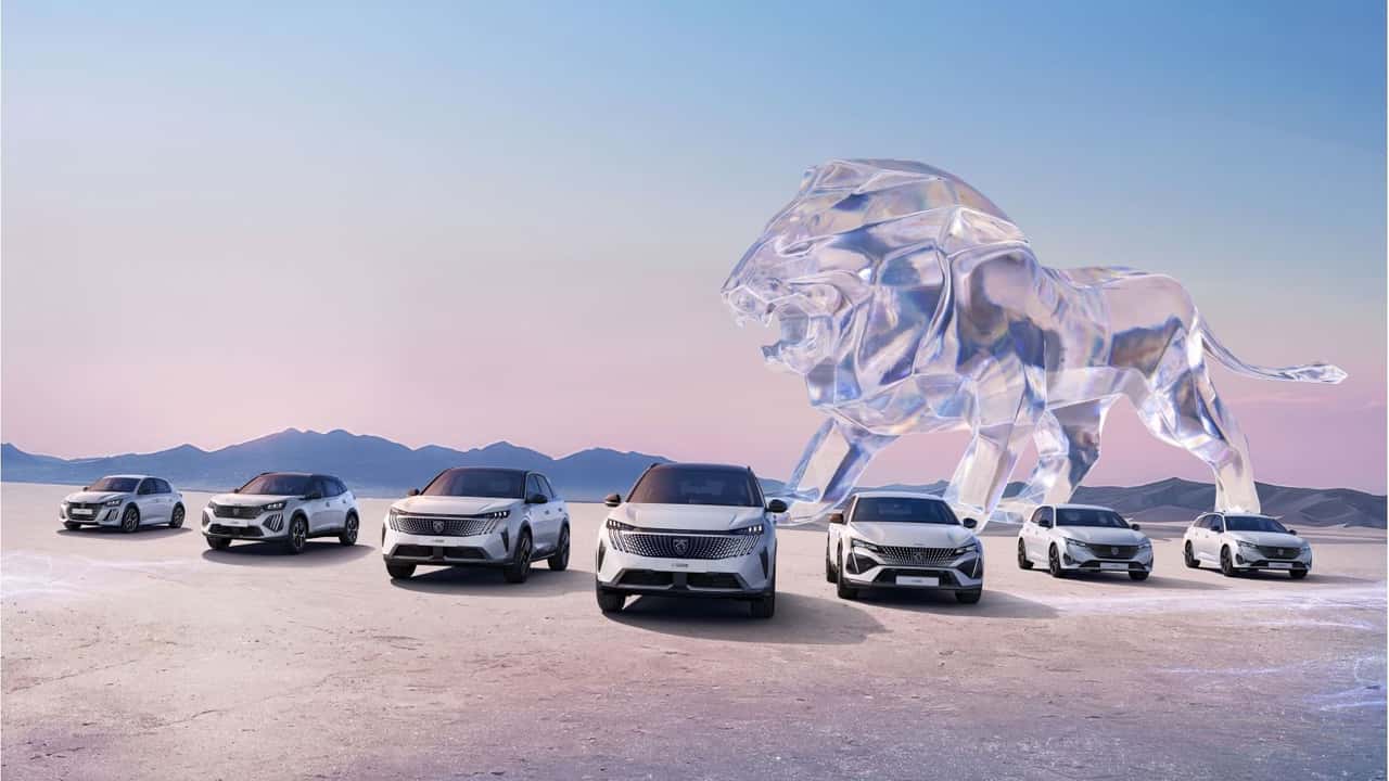 Gamme 100% électrique de Peugeot