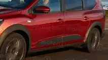 Dacia Jogger (2025) als Rendering von Motor1.com