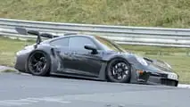 Porsche 911 GT3 RS Facelift (2026) Erlkönigfotos