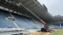 Manitou: sollevatori per lo stadio dell'Atalanta a Bergamo