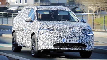 Citroën C5 Aircross (2025) Erlkönigfotos