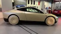 Le Tesla Cybercab vu en direct