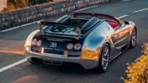 Bugatti Veyron Grand Sport Vitesse with polished aluminum body