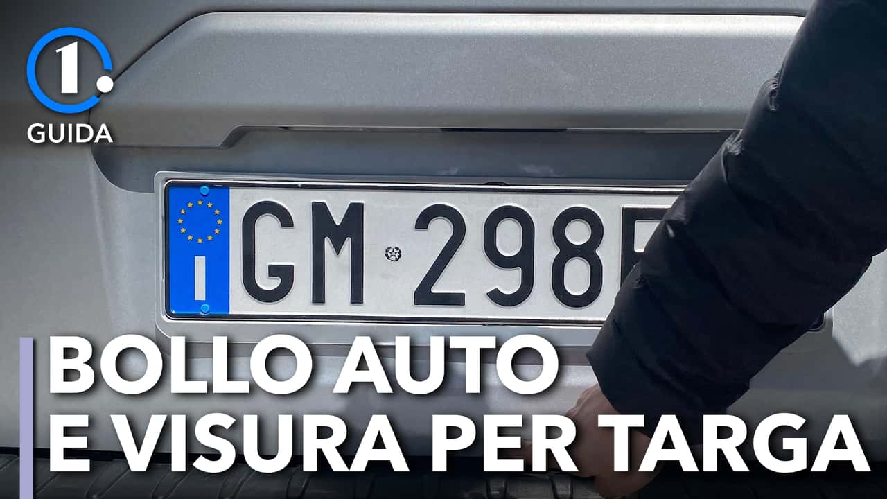 Con la targa controlli se il bollo auto è davvero in regola