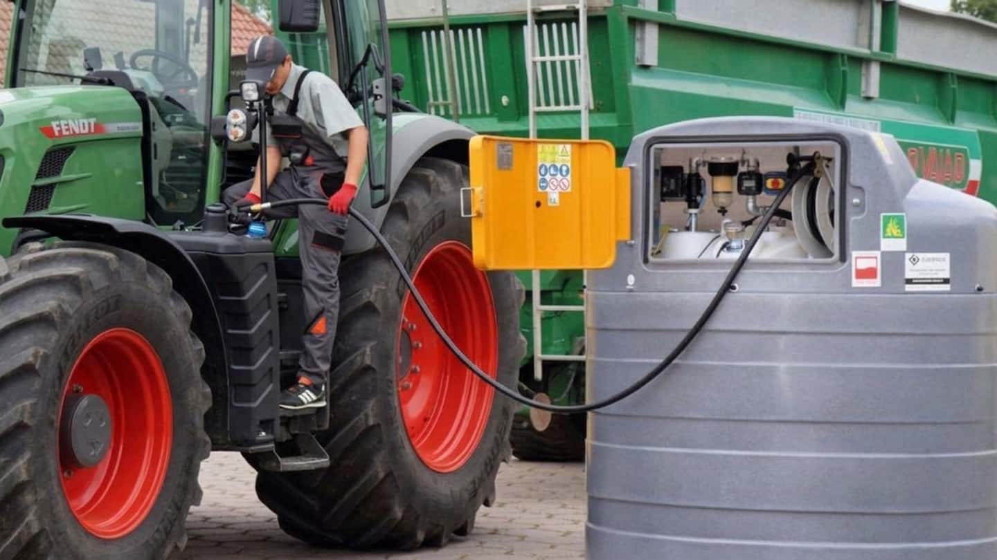 Gasolio agricolo, ristoro Calabria a 0,94 euro al litro