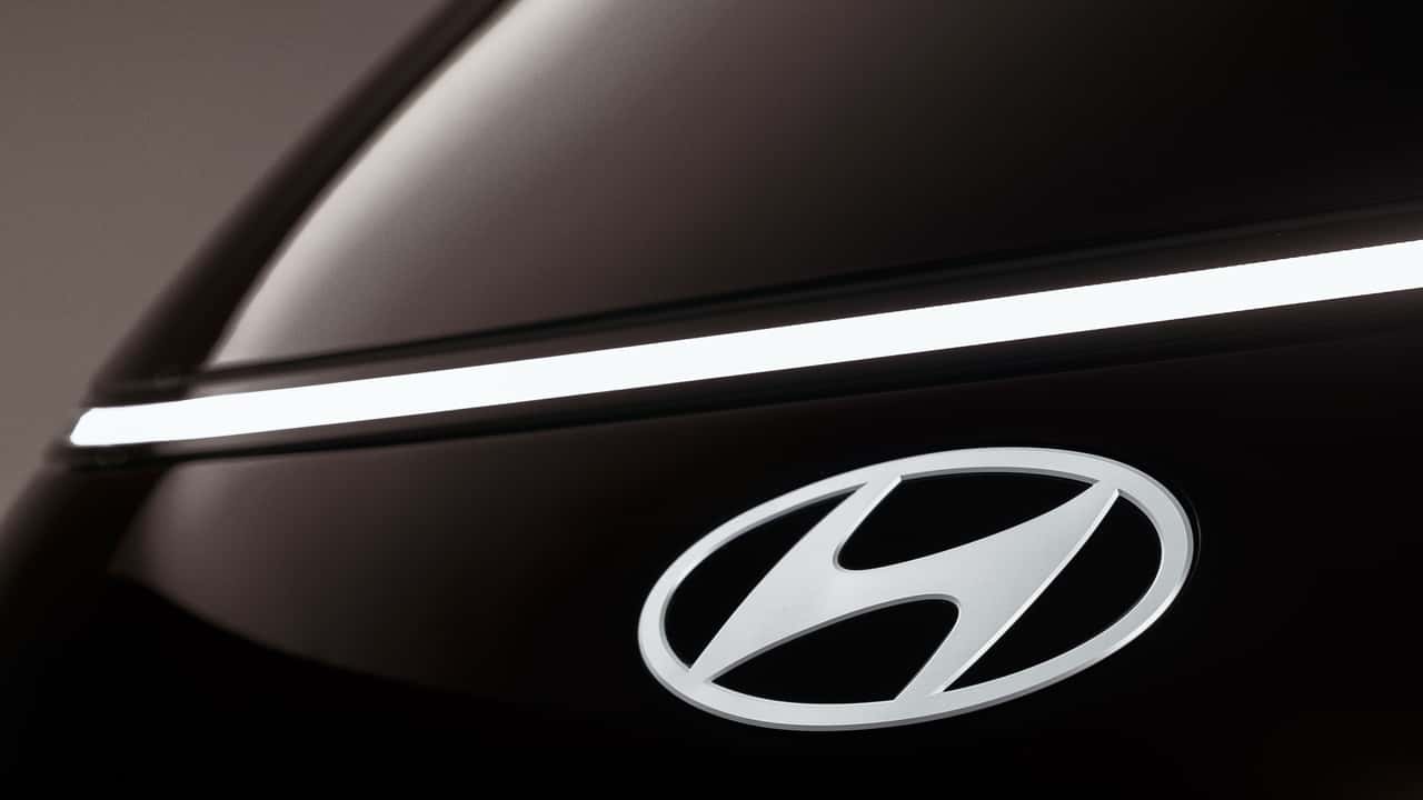 Hyundai-Teaser (neues Elektroauto auf der Brussels Motor Show)