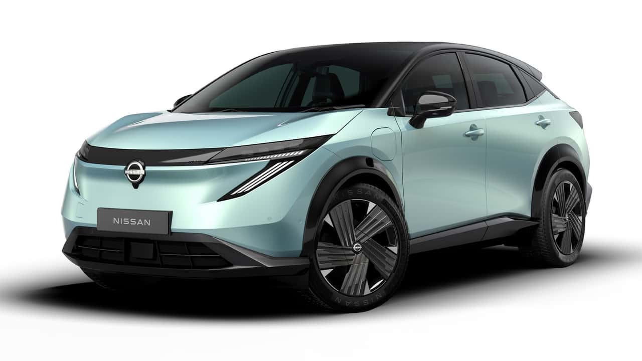La prime foto della nuova Nissan Ariya
