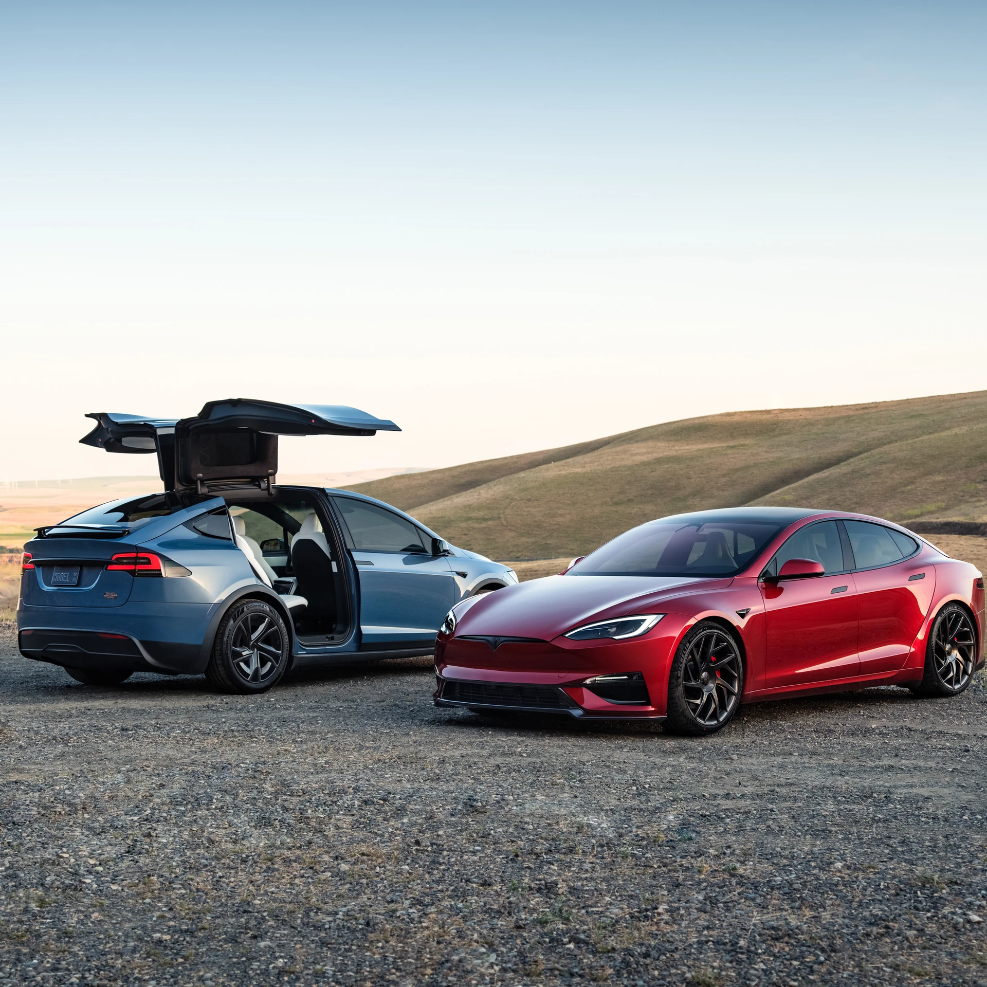 Tesla Model S and X