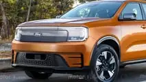 Ford Fathom EV, the Motor1 rendering