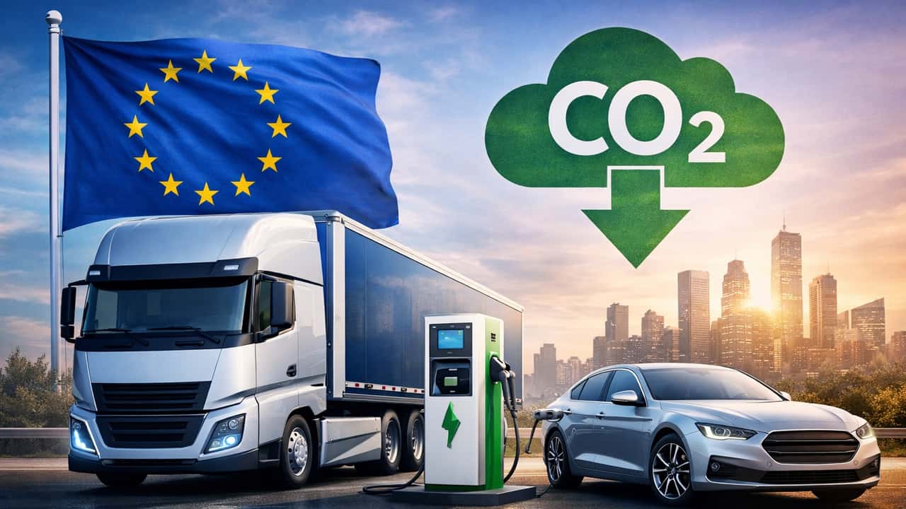Emissioni camion e flotte cambia la strategia europea al 2035