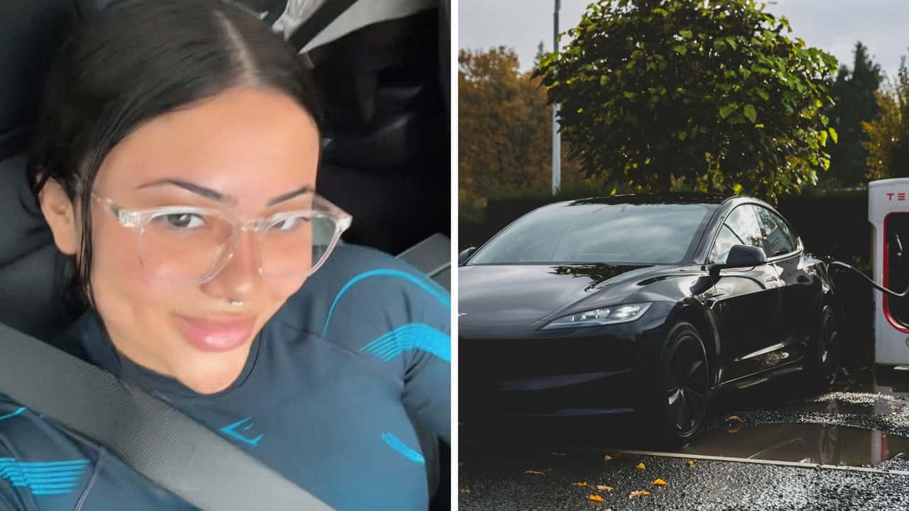 Woman gets a Tesla. Then she realizes there are no charging stations 
