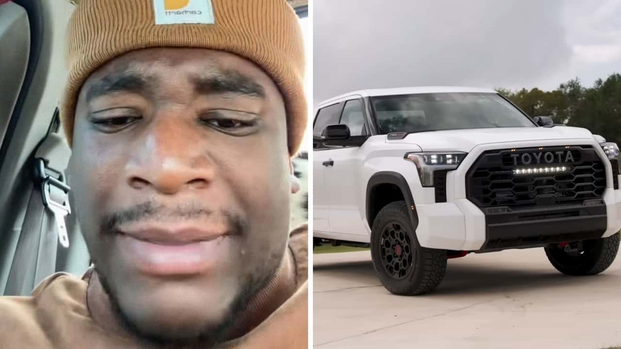 Man orders a new motor for his Toyota