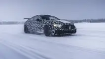 Mercedes-AMG CLE Mythos, photos d’essais sur neige