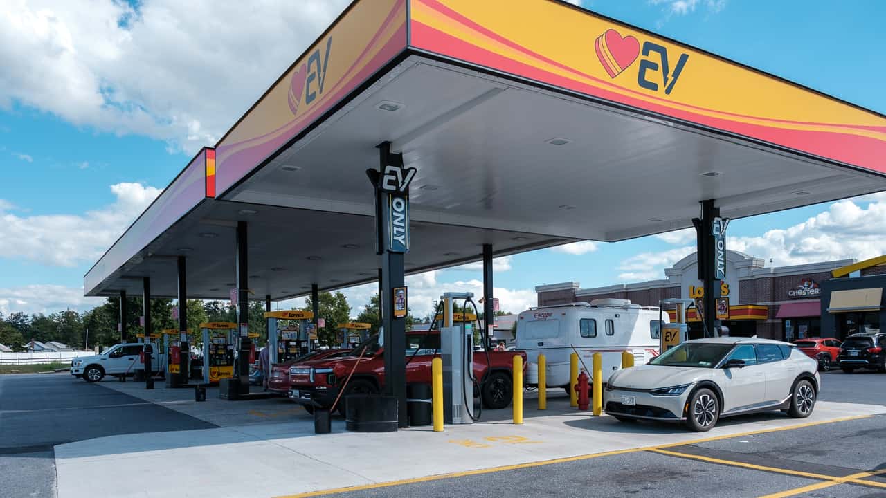 EV Gas Station