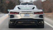 Chevy Corvette C8 Spied With Strange Exhaust Tips