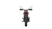 2024 Triumph Scrambler 400 X - Carnival Red - Rear View