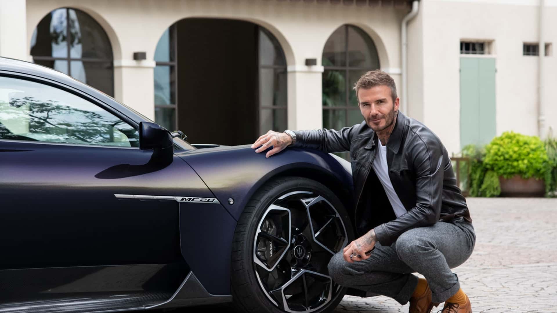 Maserati x David Beckham Launch New Fuoriserie DB Essentials Cars
