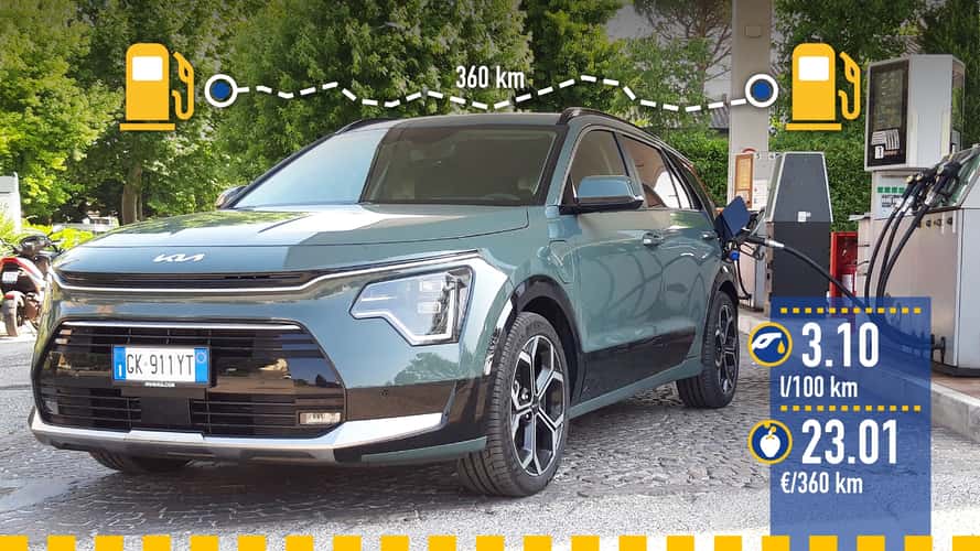 Kia Niro ibrida plug-in (2023), la prova dei consumi reali