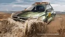 Teaser du VW Amarok 2023