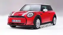 Neuer Elektro-Mini als Rendering (Front)