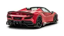 Ferrari F8 Tributo, le kit souple Mansory
