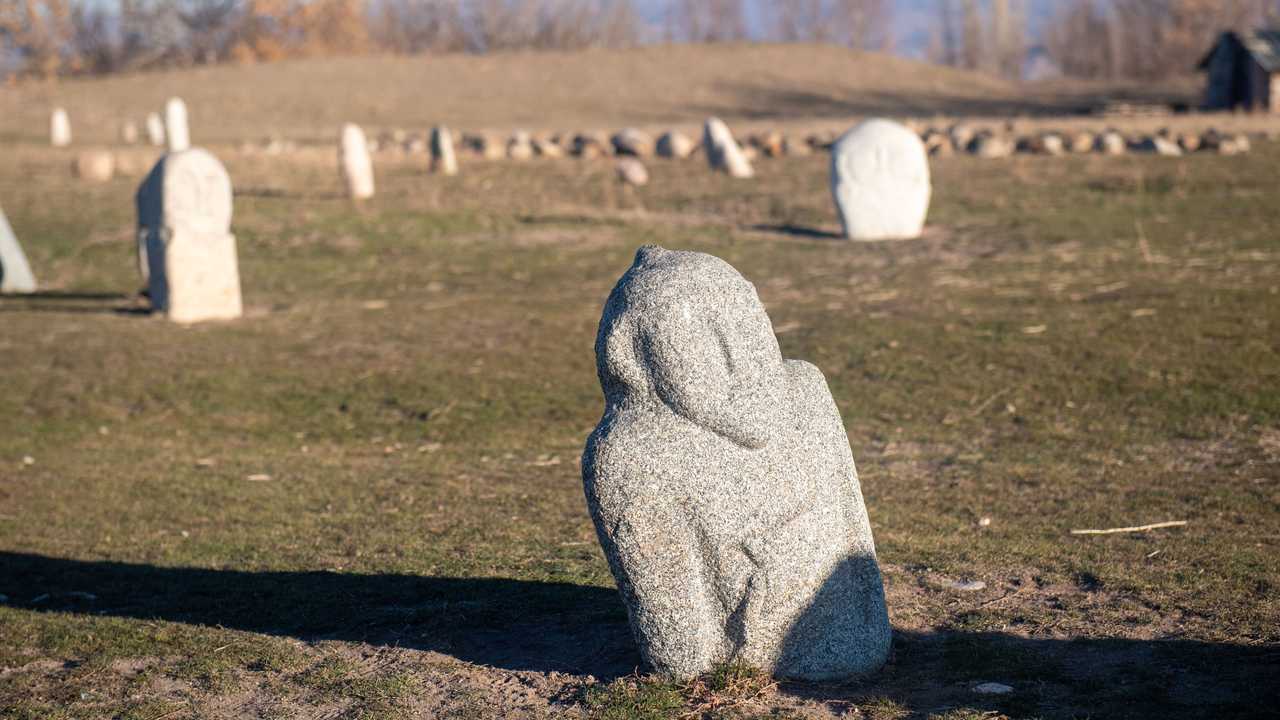 Древнее городище в Киргизии