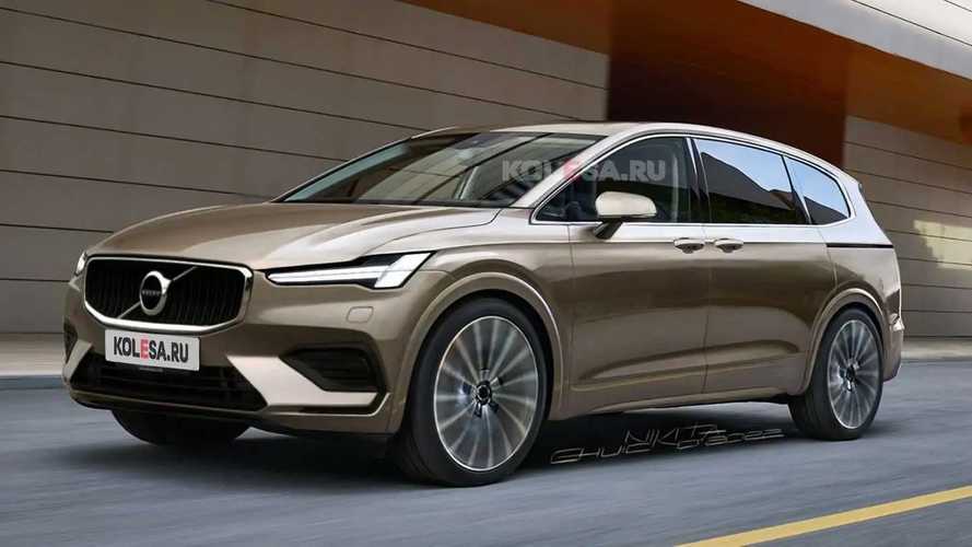 Volvo Minivan Rendering Is A Weird Yet Awesome Idea