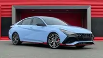 2022 Hyundai Elantra N Exterior Front Quarter