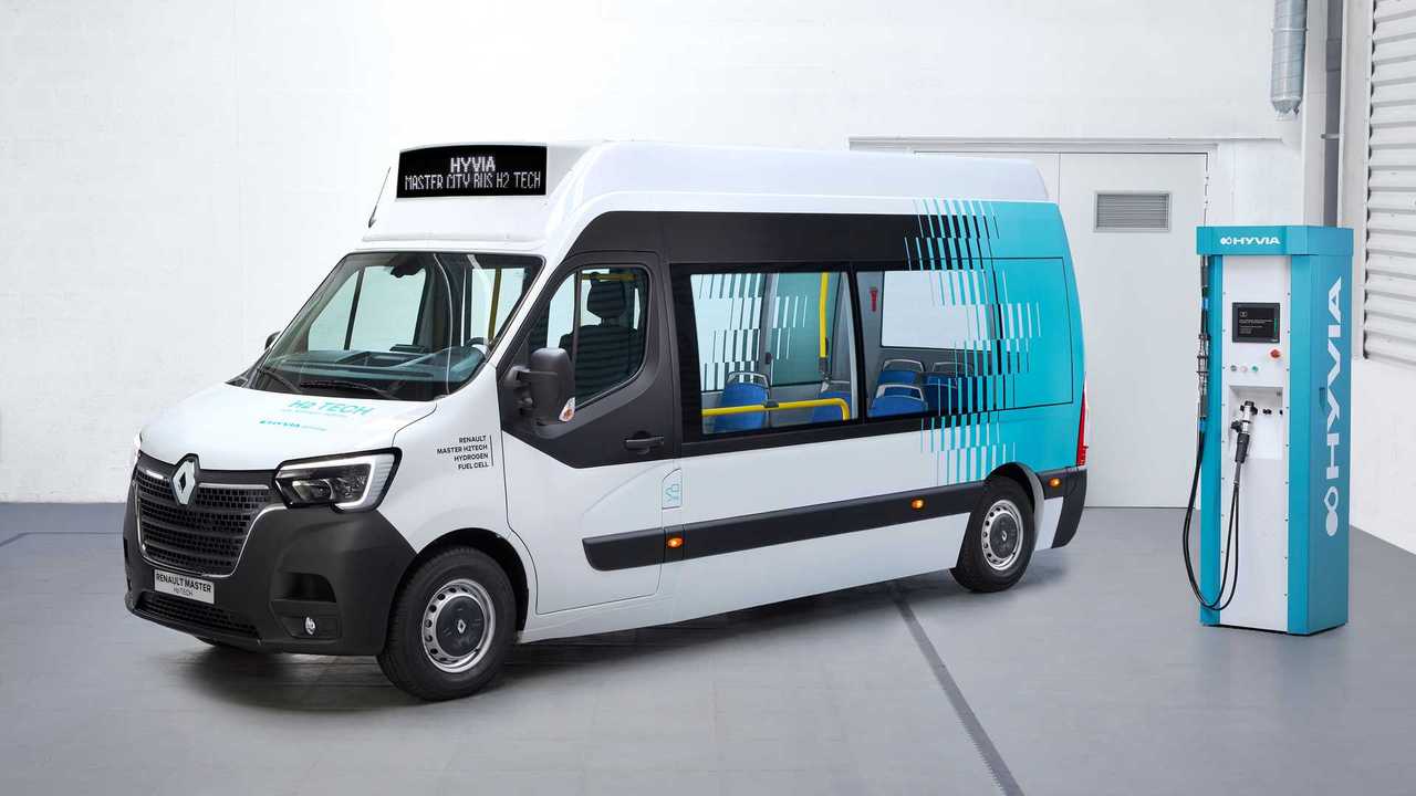 Renault-Hyvia Master H2 Tech concept minibus e telaio 2021