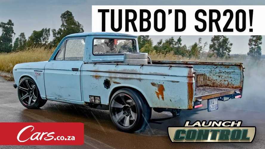 Rusty Datsun truck is a turbocharged sleeper with 241 bhp at the wheels