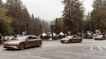 Foto - Lucid Air, la prima prova su strada