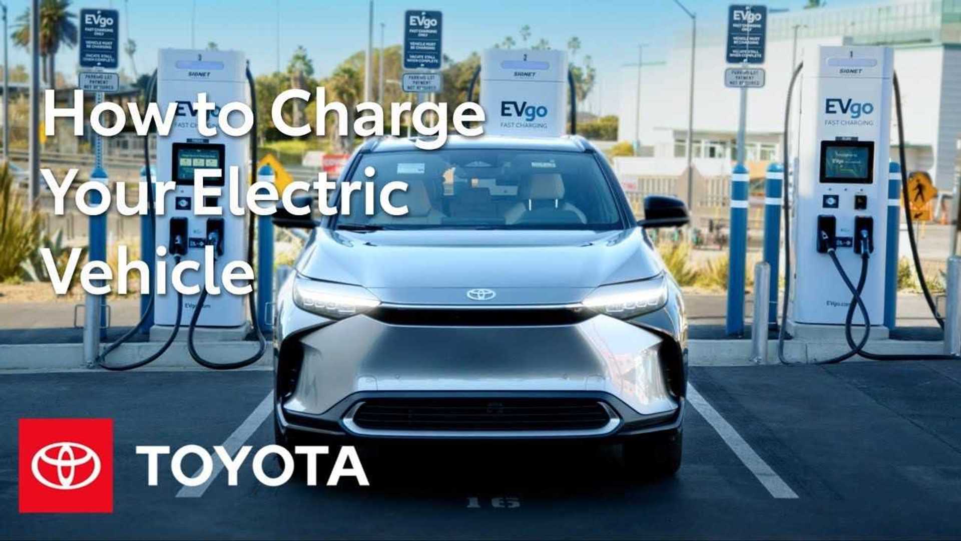 Toyota Releases Video Guide On Charging The BZ4X Or Any EV, Really