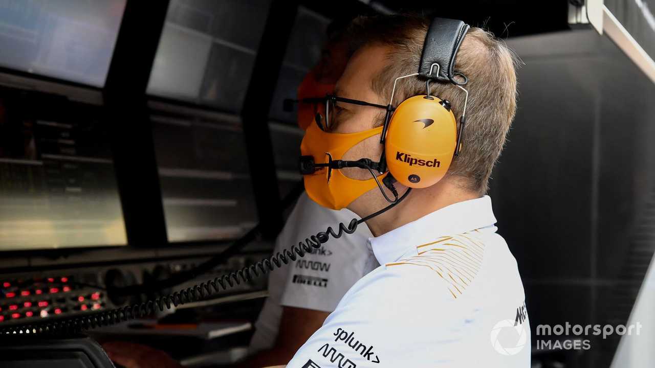 Andreas Seidl, Team Principal, McLaren at Abu Dhabi GP 2021