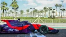 Autonomer Rennwagen von Dallara mit Honda-Motor für die Abu Dhabi Autonomous Racing League