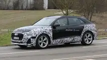 Audi SQ8 facelift new spy photo