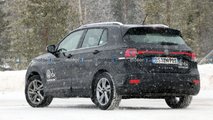 VW T-Cross facelift first spy photo