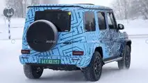 Mercedes-Benz EQG Rear View Spy Photo