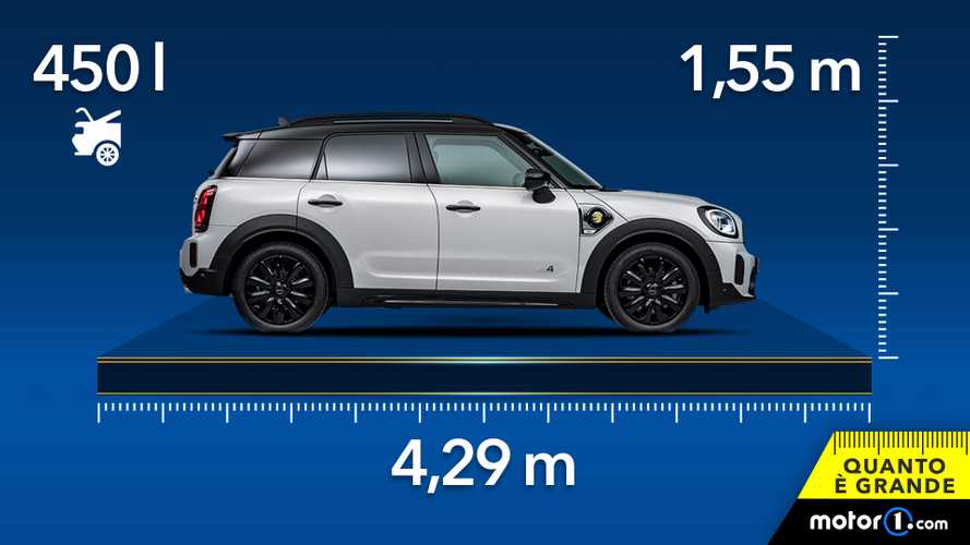 MINI Countryman, dimensioni e bagagliaio del SUV più... MINI