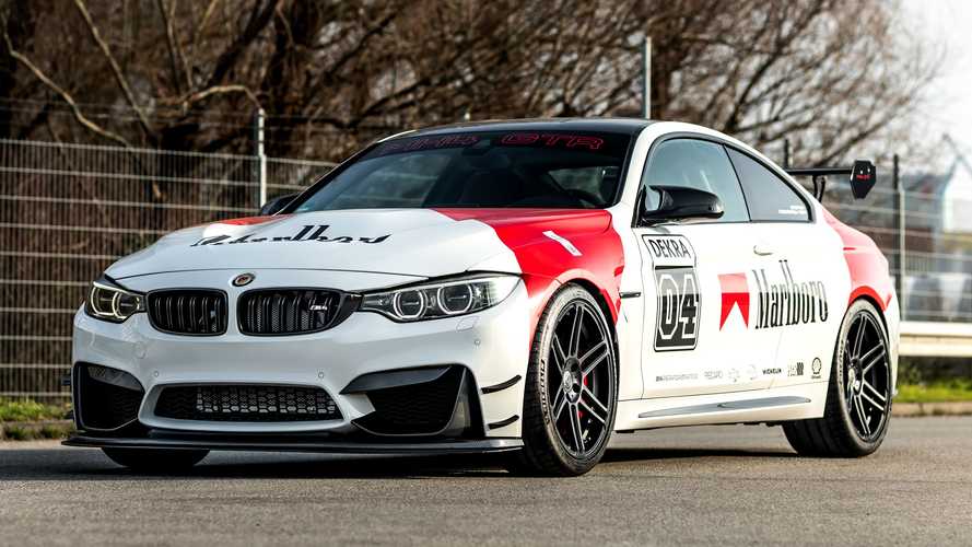 Rare BMW M4 DTM Championship Edition Makes 708 HP With Manhart Tune