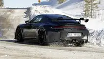صورة تجسس لسيارة بورش 911 GT3