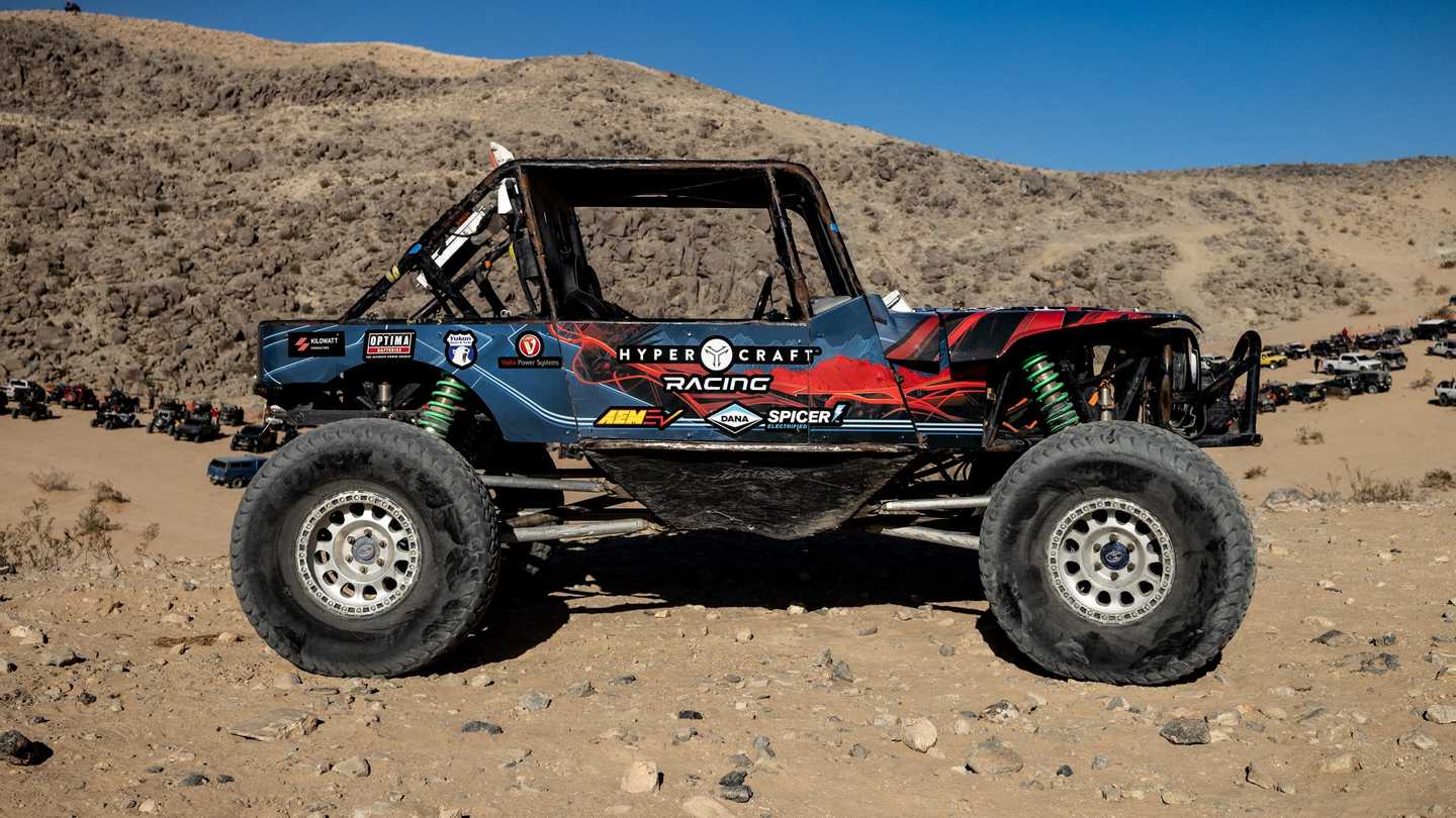 Driving A Rock Crawling Off-Road EV At King Of The Hammers